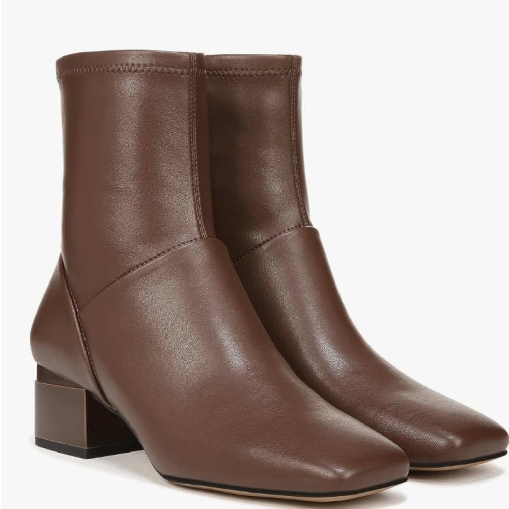 Franco Sarto Chocolate Ankle Booties